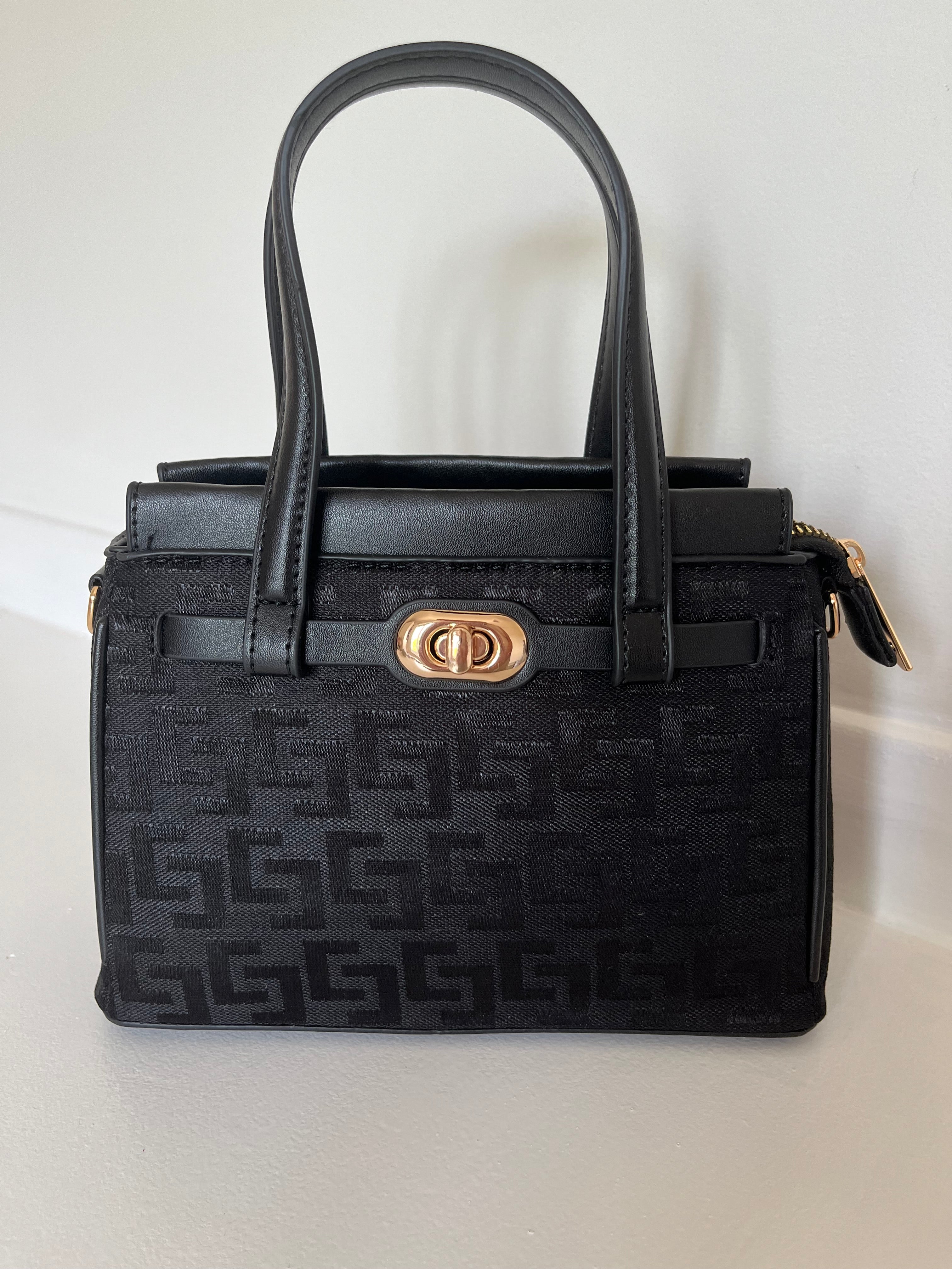 Black small handbag