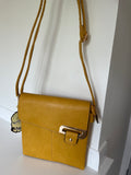 Mustard cross body bag