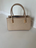 Beige small handbag