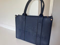 Blue tote bag