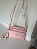 Pink cross body