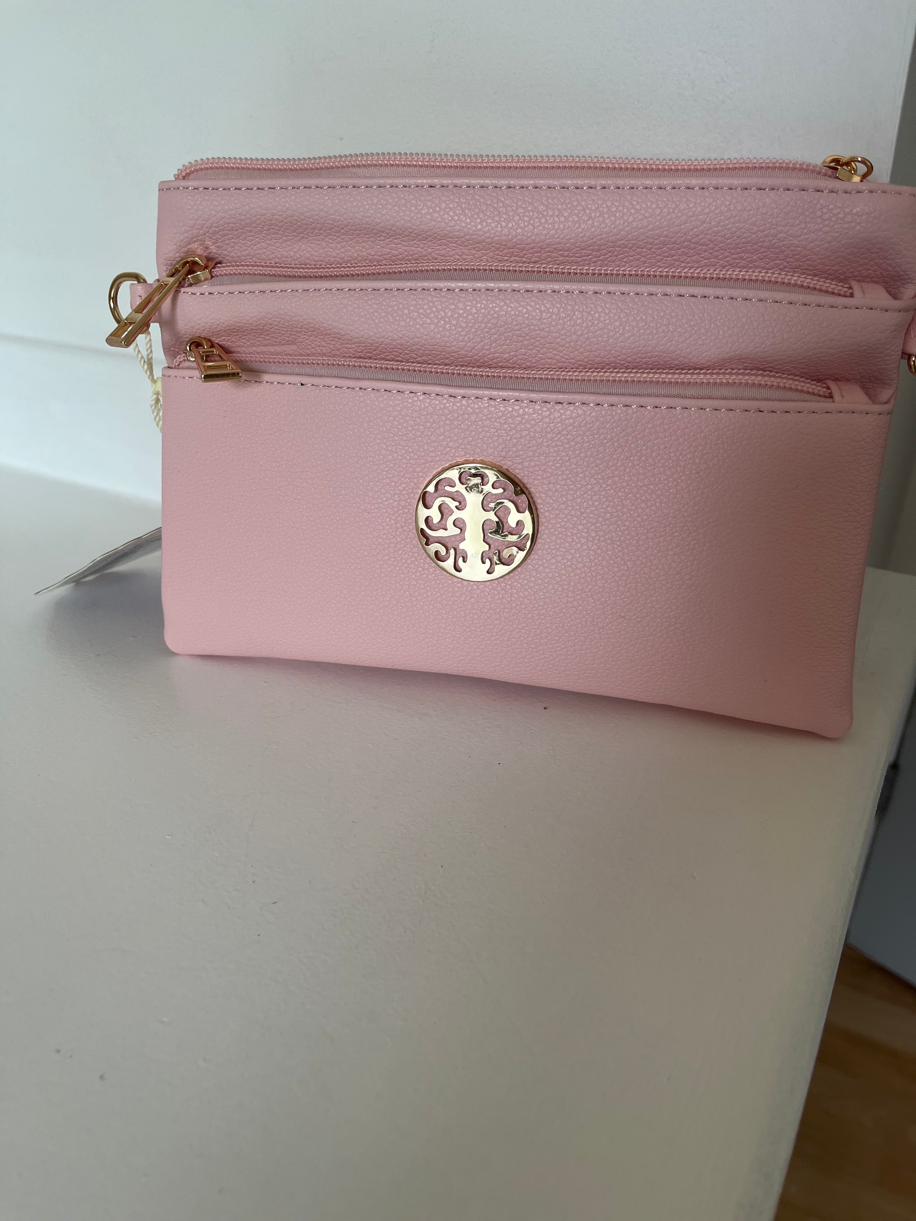 Pink cross body